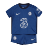 Kids Chelsea Home Soccer Jersey Kit (Jersey+Shorts) 2020/21 Nike