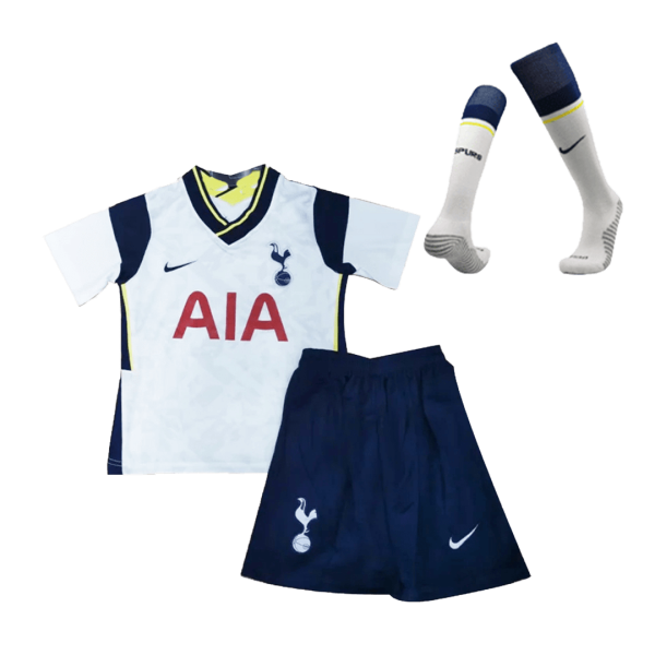Kids Tottenham Hotspur Home Soccer Jersey Whole Kit (Jersey+Shorts+Socks) 2020/21 Nike