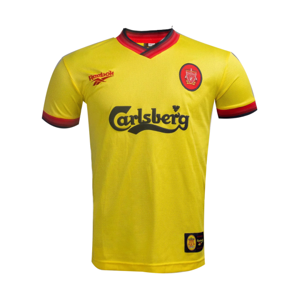 Men's Retro 1997/99 Liverpool Away Soccer Jersey Shirt