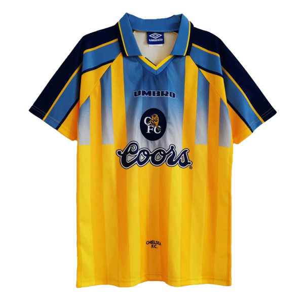 Men's Retro 1995/97 Chelsea Away Soccer Jersey Shirt Umbro