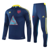 Men's Arsenal Human Race Zipper Tracksuit Sweat Shirt Kit (Top+Trousers) Adidas