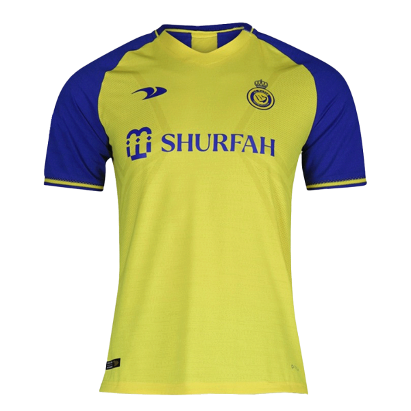 Men's Replica Al Nassr Home Soccer Jersey Shirt 2022/23 Duneus