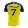 Men's Replica RONALDO #7 Al Nassr Home Soccer Jersey Shirt 2022/23 Duneus