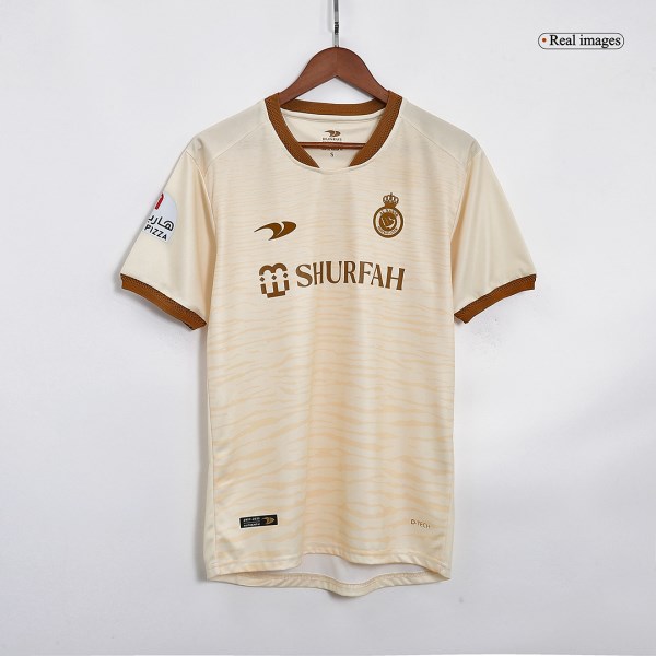 Men's Replica Al Nassr Third Away Soccer Jersey Shirt 2022/23 Duneus