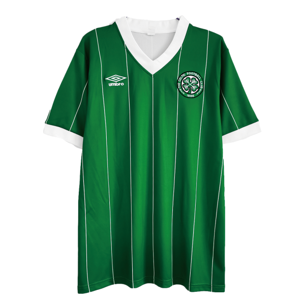 Men's Retro 1984/86 Celtic Away Soccer Jersey Shirt Umbro