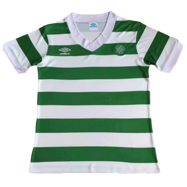 Men's Retro 1980 Celtic Home Soccer Jersey Shirt
