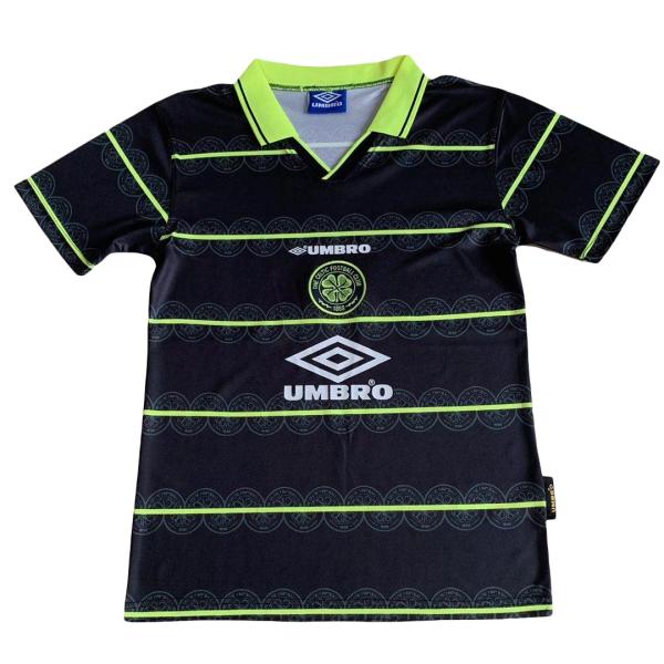 Men's Retro 1998 Celtic Away Soccer Jersey Shirt Umbro