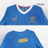 Men's Replica Glasgow Rangers Home Soccer Jersey Shirt 2021/22 Castore