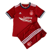 Kids Aberdeen Home Soccer Jersey Kit (Jersey+Shorts) 2021/22 Adidas