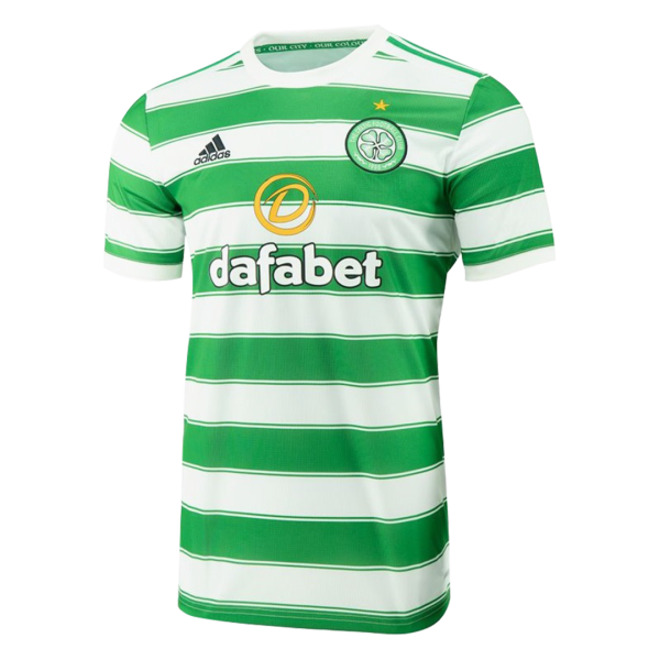 Men's Replica Celtic Home Soccer Jersey Shirt 2021/22 Adidas