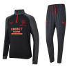 Men's Glasgow Rangers Zipper Tracksuit Sweat Shirt Kit (Top+Trousers) 2021/22 Castore