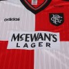 Men's Retro 1995/96 Glasgow Rangers Away Soccer Jersey Shirt Adidas