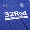Men's Replica Glasgow Rangers Home Soccer Jersey Shirt 2022/23 Castore