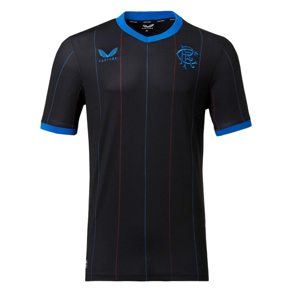 Men's Replica Glasgow Rangers Fourth Away Soccer Jersey Shirt 2022/23 Castore