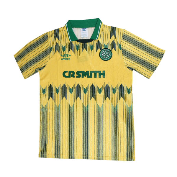 Men's Retro 1991/92 Celtic Away Soccer Jersey Shirt Umbro