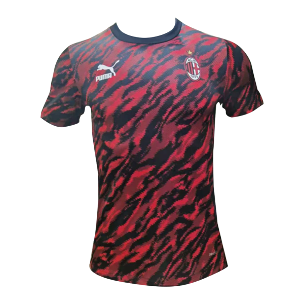 Men's Authentic AC Milan Pre-Match Soccer Jersey Shirt 2021/22 Puma