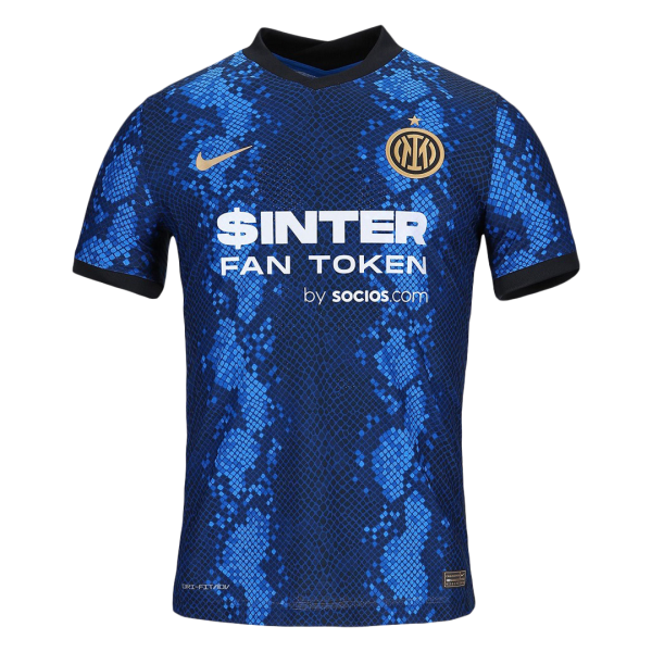 Men's Authentic Inter Milan Home Soccer Jersey Shirt 2021/22 Nike