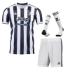 Men's Replica Juventus Home Soccer Jersey Whole Kit (Jersey+Shorts+Socks) 2021/22 Adidas