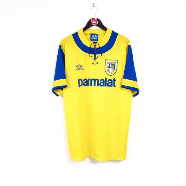 Men's Retro 1993/95 Parma Calcio 1913 Away Soccer Jersey Shirt Puma