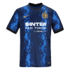 Kids Inter Milan Home Soccer Jersey Kit (Jersey+Shorts) 2021/22 Nike