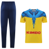 Men's Napoli Soccer Training Kit (Top+Pants) 2021/22 Kappa
