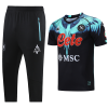 Men's Napoli Soccer Training Kit (Top+3/4Pants) 2021/22 Kappa