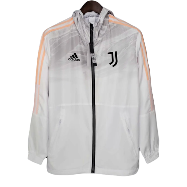 Men's Juventus Windbreaker Hoodie Jacket 2021/22 Adidas