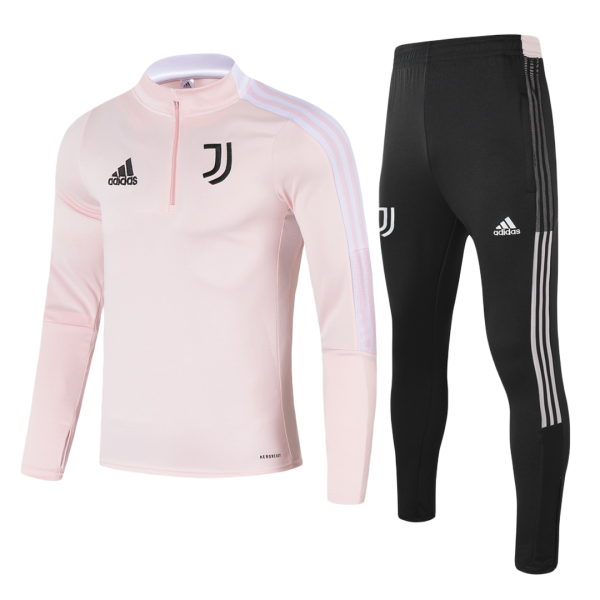 Kids Juventus Zipper
Tracksuit Sweat Shirt Kit(Top+Pants) 2021/22 Adidas