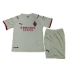 Kids AC Milan Away Soccer Jersey Kit (Jersey+Shorts) 2021/22 Puma