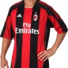 Men's Retro 2010/11 AC Milan Home Soccer Jersey Shirt Adidas