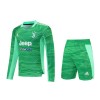 Men's Juventus Goalkeeper Soccer Jersey Kit (Jersey+Shorts) 2021/22 Adidas