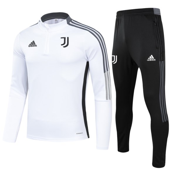 Kids Juventus Zipper
Tracksuit Sweat Shirt Kit(Top+Pants) 2021/22 Adidas