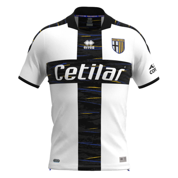 Men's Replica Parma Calcio 1913 Home Soccer Jersey Shirt 2021/22 Errea
