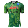Men's Replica Napoli Goalkeeper Soccer Jersey Shirt 2021/22 EA7