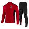 Men's AC Milan Zipper Tracksuit Sweat Shirt Kit (Top+Trousers) 2021/22 Puma