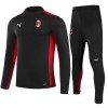 Men's AC Milan Zipper Tracksuit Sweat Shirt Kit (Top+Trousers) 2021/22 Puma