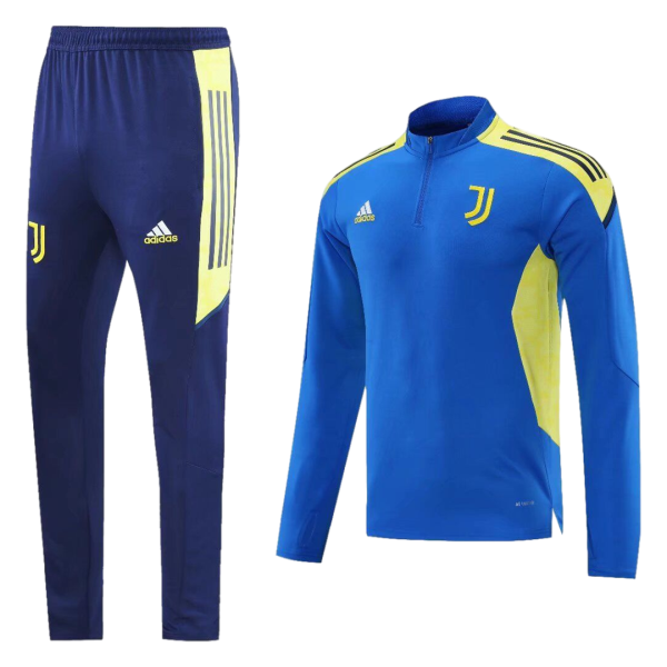 Men's Juventus Zipper Tracksuit Sweat Shirt Kit (Top+Trousers) 2021/22 Adidas