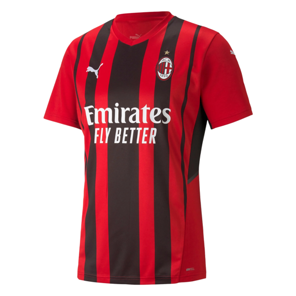 Men's Replica AC Milan Home Soccer Jersey Shirt 2021/22 Puma