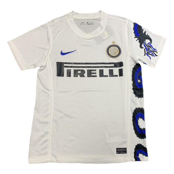 Men's Retro 2010/11 Inter Milan Away Soccer Jersey Shirt Nike