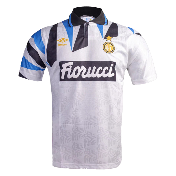 Men's Retro 1992/93 Inter Milan Away Soccer Jersey Shirt Nike