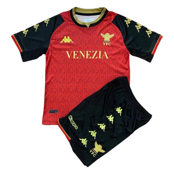 Kids Venezia FC Fourth Away Soccer Jersey Kit (Jersey+Shorts) 2021/22 Kappa