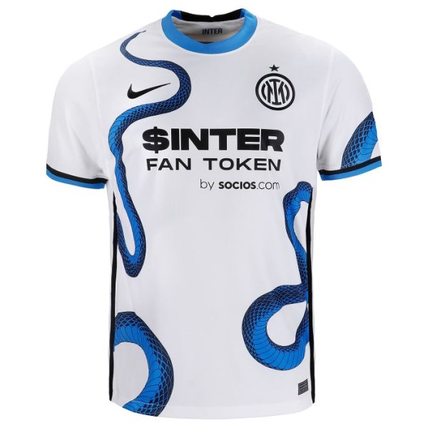 Men's Authentic Inter Milan Away Soccer Jersey Shirt 2021/22 Nike