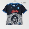 Kids Napoli Maradona Ltd Edition Soccer Jersey Kit (Jersey+Shorts) 2021/22 EA7