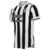 Men's Authentic VLAHOVIĆ #7 Juventus Home Soccer Jersey Shirt 2021/22 Adidas