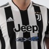 Men's Authentic VLAHOVIĆ #7 Juventus Home Soccer Jersey Shirt 2021/22 Adidas