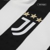 Men's Authentic VLAHOVIĆ #7 Juventus Home Soccer Jersey Shirt 2021/22 Adidas