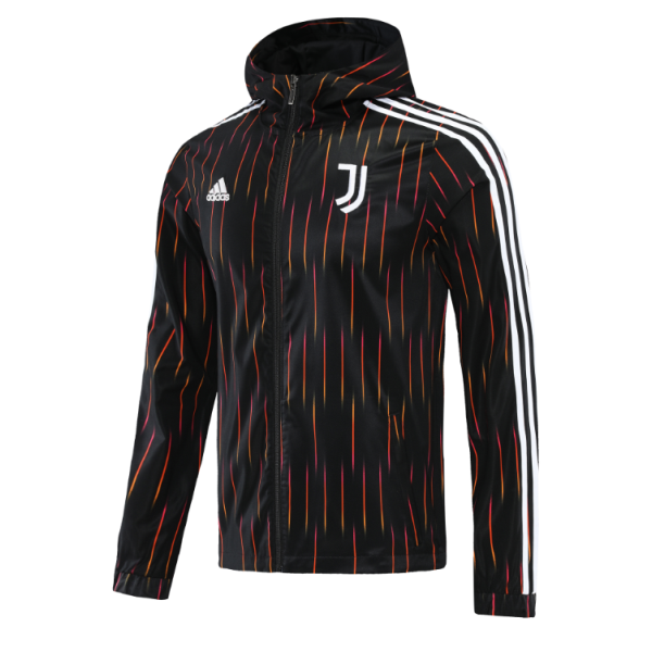 Men's Juventus Windbreaker Hoodie Jacket 2021/22 Adidas
