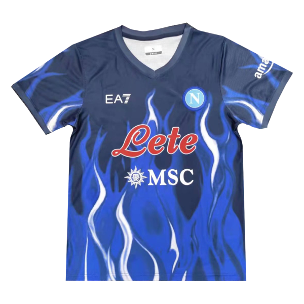 Men's Replica Napoli Third Away Soccer Jersey Shirt 2021/22 EA7