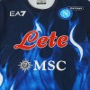 Men's Authentic Napoli Third Away Soccer Jersey Shirt 2021/22 EA7