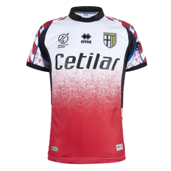 Men's Replica Parma Calcio 1913 Buffon Anniversary Soccer Jersey Shirt 2021/22 Errea